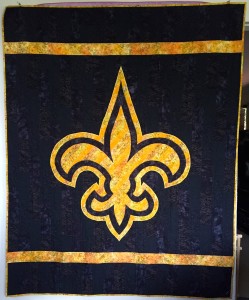New Orleans Saints Quilt top